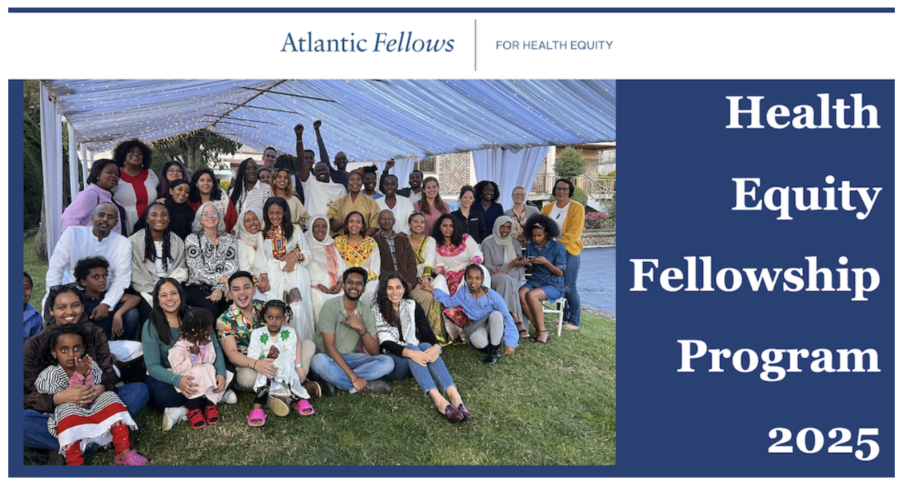 Atlantic Fellows for Health Equity Fellowship Program 2025