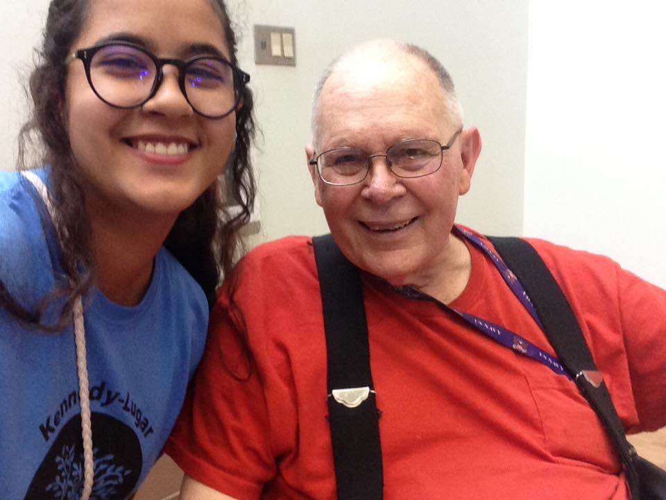 Hiba With A Veteran