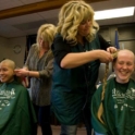 Ina  Salma  Zakiyah Hosted In  Ak Shaving Head For Cancer Fundraiser Newspaper Article