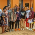 Group Of Young People Posing For A Photo