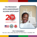 Yes 20Th Anniversary Graphic With Photo Of Alum Fily Coulibaly