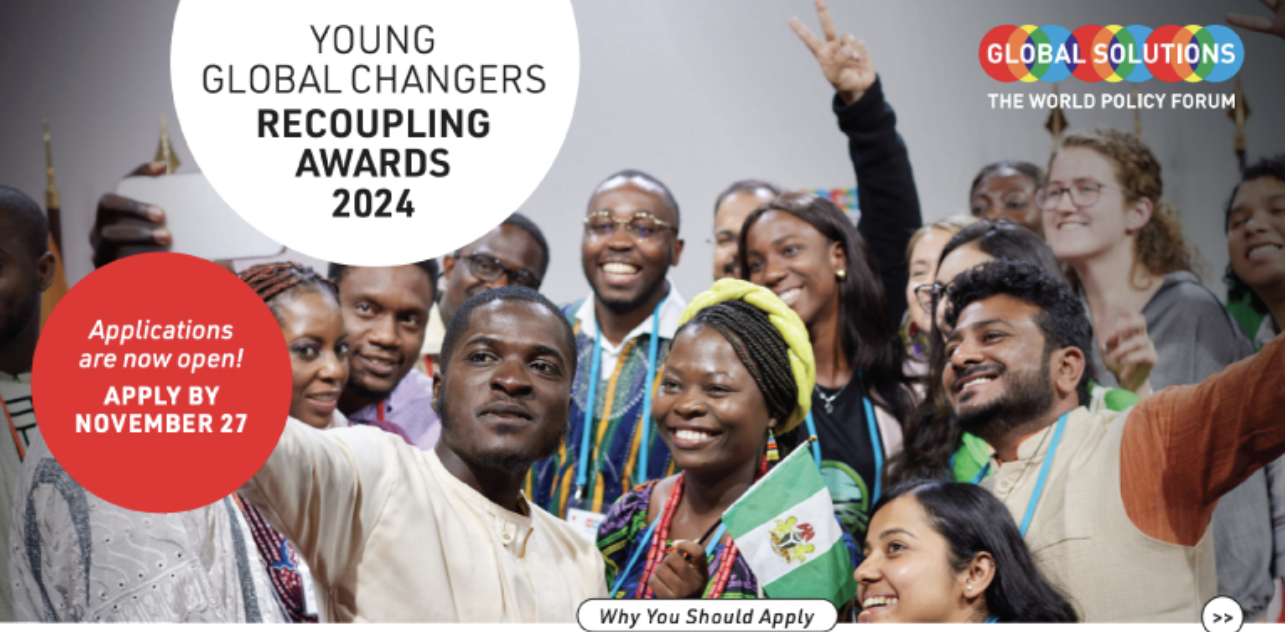 Young Global Changers Recoupling Awards 2024