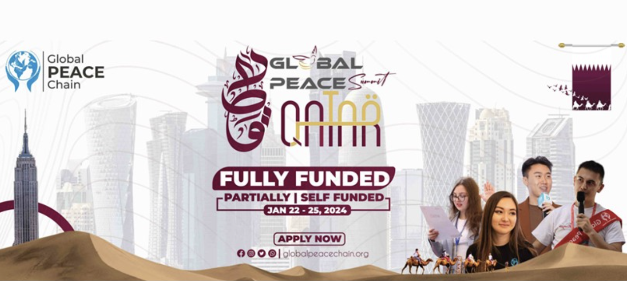 Global Peace Summit Qatar 2024 (Fully/Partial/Self Funded)