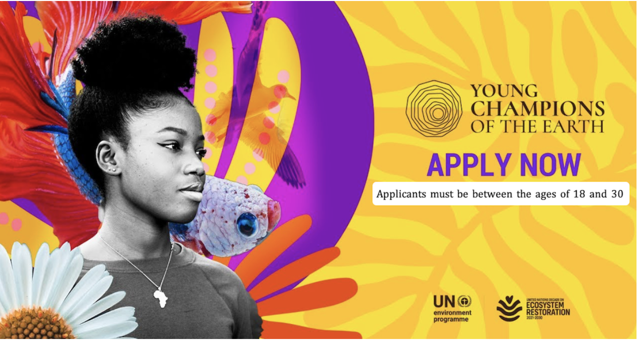 UN Environment Programme Young Champions of The Earth Awards 2024