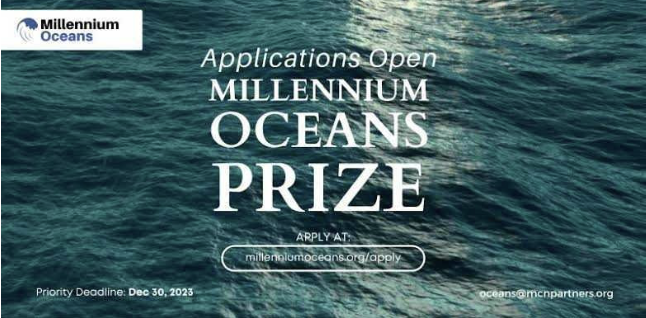 Millennium Oceans Prize 2024