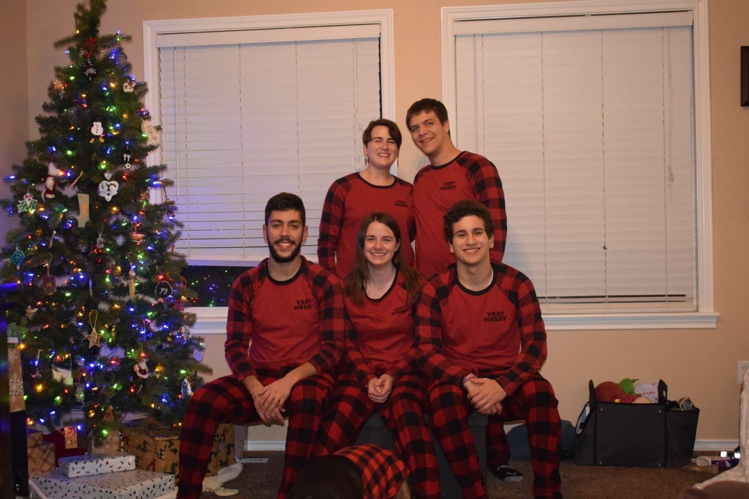 Adam Khlifi 22 Christmas Photo With Hfamily