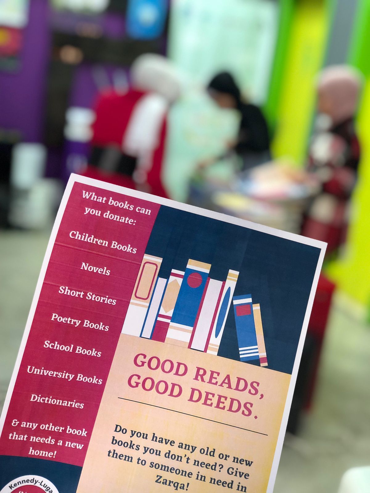 Good Reads Good Deeds Logo