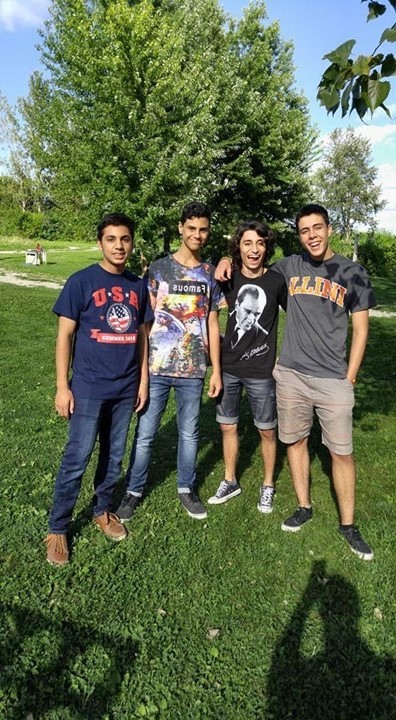 Mohammad With Friends