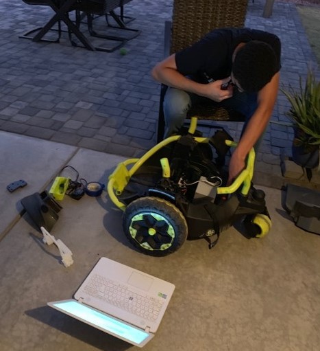 Rami Building A Wheelchair