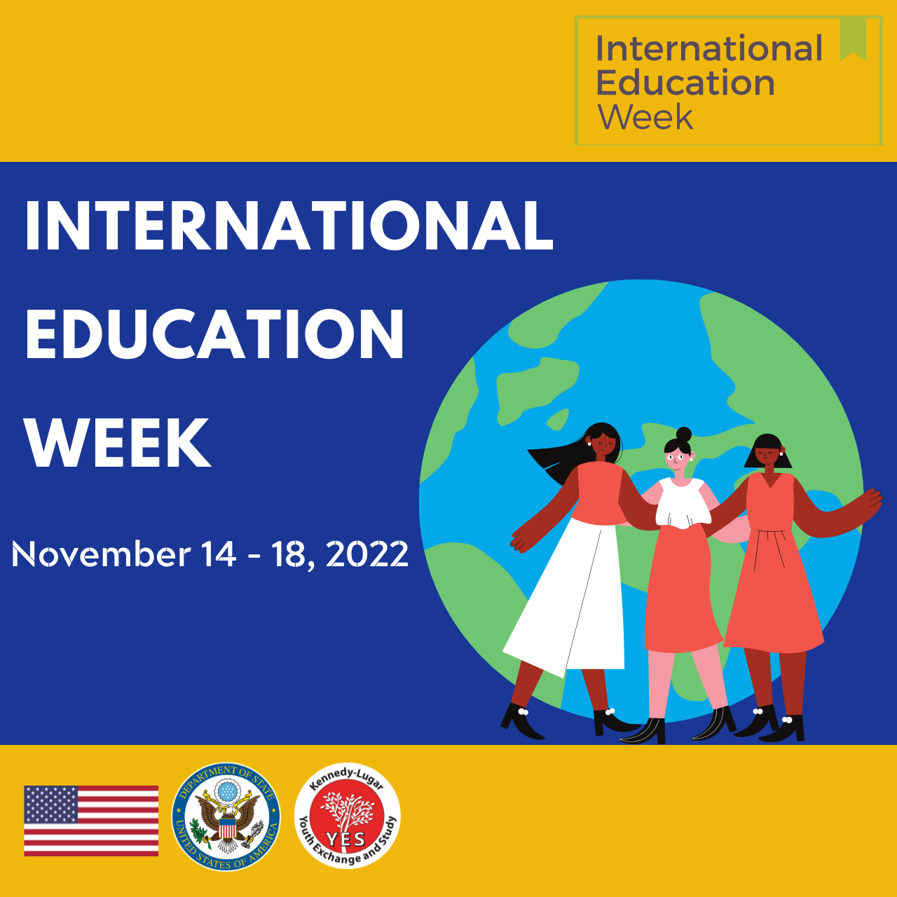 Graphic promoting IEW 2022