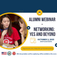 Networking: YES and Beyond Webinar