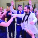 Hossam dancing with his host mom