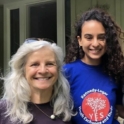 Isra And Her Host Mom Smiling Together