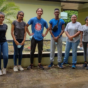 YES alumni and virtual program students in Suriname organized a clean up day for GYSD.