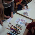 Story For December Merima Muhic Yes 16 And Volunteers Coloring And Making Boxes Our Of Paper With Children At The Sos Social Center Hermann Gmeiner On November 22 2019