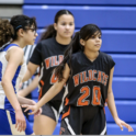 Kalpina playing basketball