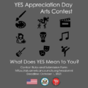 Yes Appreciation Day graphic with information about the day. 