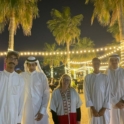 Yes Alumni In Kuwaiti Dress With Katherine Garry