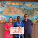 Johnson And Family At Airport Aloha