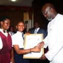 YES alumna Rebecca Meets the Liberian President