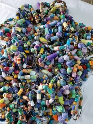 A photo of colorful beads